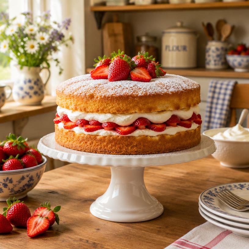 Victoria Sponge (8")